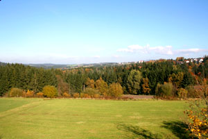 Blick aus dem Fenster