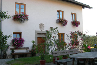 view of the courtyard